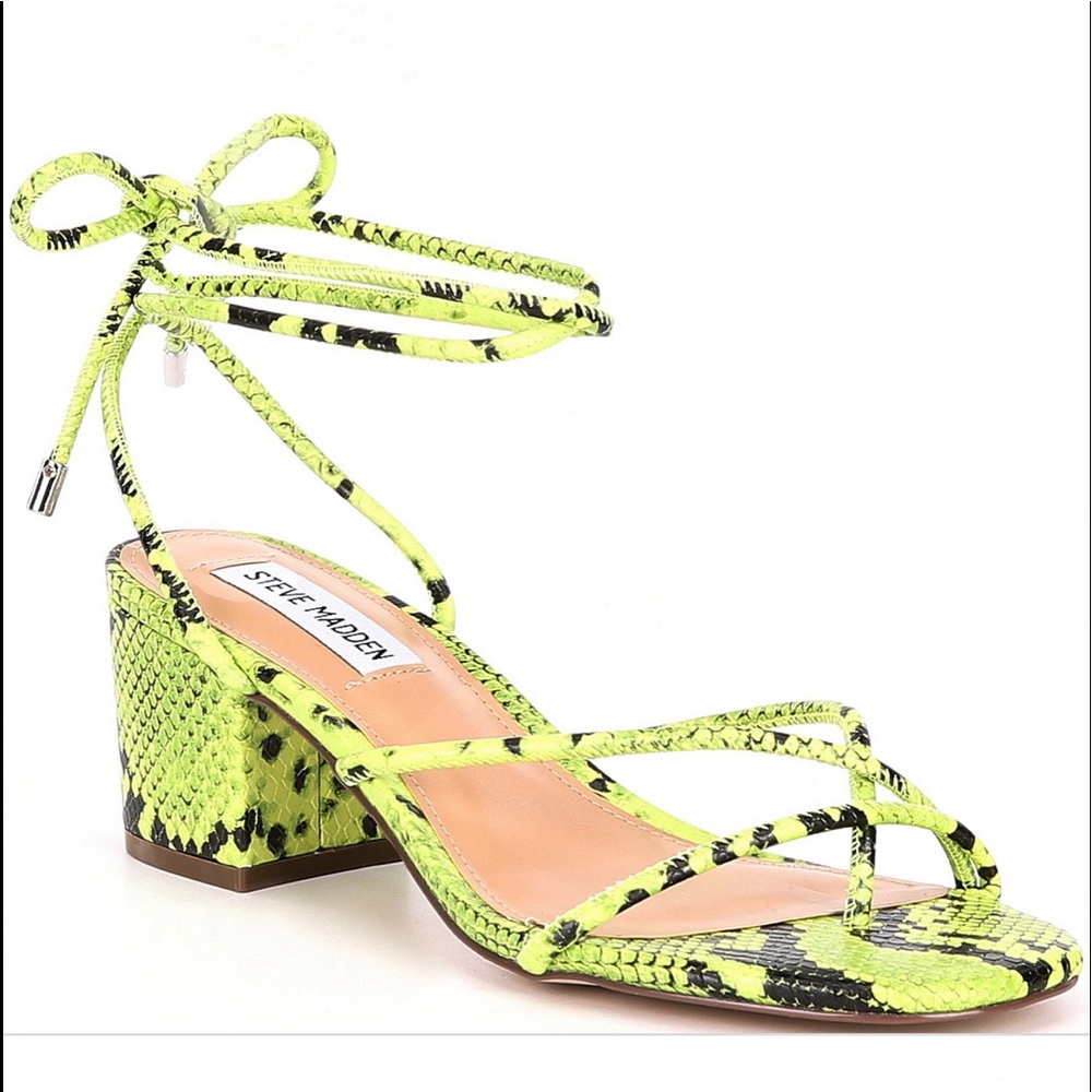 NWT Steve Madden Impressed Lace Up Sandal - Picture 1 of 12